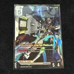 Gundam Aerial Rebuild GD01-067 LR Gundam Card Game Newtype Rising English NM/M - Image 3