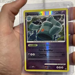 Bronzong 16/100 Reverse Holo Rare Majestic Dawn Pokemon Card LP/NM Pokemon TCG - Image 1