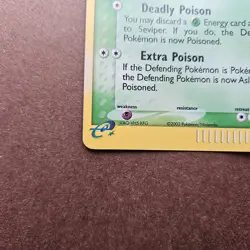 Seviper 11/100 Pokemon EX Sandstorm Holo Rare Card - NM - Image 4
