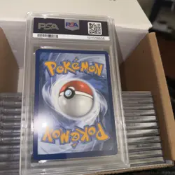 Pokemon TCG Destined Rivals Team Rockets Wobbuffet Promo Card 203 PSA 9 - Image 2