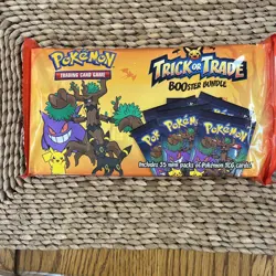 2024 Pokemon Halloween Trick or Trade BOOster 35 MINI Packs / 105 Cards New - Image 1