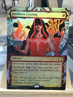 MTG *Faithless Looting foil X1* (NM) Strixhaven Mystical Archive Magic - Image 1