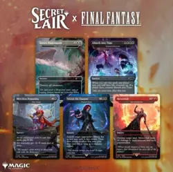(Preorder) MTG x Secret Lair x FINAL FANTASY: Complete FOIL SET + Lotus Promo - Image 4
