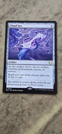 Cloud Key Commander: Edge of Eternities Regular Artifact Rare MTG - Image 1