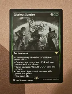 MTG Glorious Sunrise x1 LP from Innistrad: Double Feature - Image 1