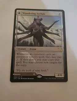 Wandering Archaic - Strixhaven: School of Mages - Near Mint - Image 1