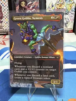 Green Goblin, Nemesis Showcase Marvel's Spider-Man NM MTG - Image 1