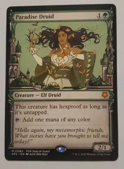 MTG: Foundations: Special Guests: Paradise Druid - Image 1