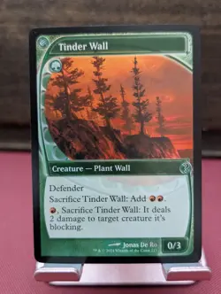 MTG Magic the Gathering Tinder Wall Foil Mystery Booster #215F - Image 1