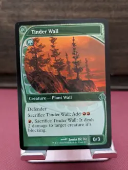 MTG Magic the Gathering Tinder Wall Foil Mystery Booster #215F - Image 2