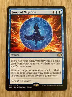 Force of Negation Double Masters 2022 Lightly Played - Image 1