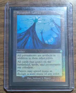 MTG Mycosynth Lattice Foil from Judge Promos NM - Image 2