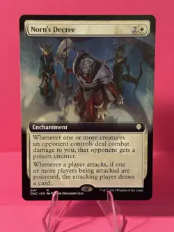 Norn's Decree (Extended Art) Commander: Phyrexia: All Will Be One Regular - Image 1