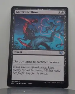Go for the Throat - The Brothers' War - BRO - 102/287 - MTG - Image 1
