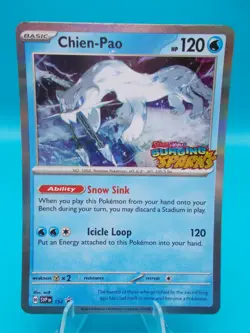 Chien-Pao 152 Sv: Scarlet & Violet Promo Cards Pokemon TCG Holo Near Mint/Mint - Image 1