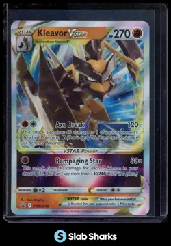 2022 POKEMON SW&SH BLACK STAR PROMOS #SWSH249 KLEAVOR VSTAR PREMIUM COLLECTION - Image 1