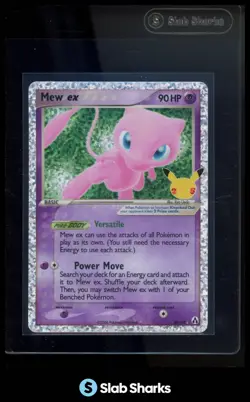 2021 POKEMON SWORD & SHIELD CELEBRATIONS #88/92 MEW EX CLASSIC COLLECTION - Image 1