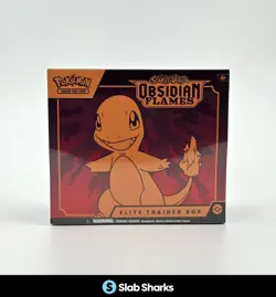 POKEMON TCG SCARLET & VIOLET OBSIDIAN FLAMES SEALED ELITE TRAINER BOX ETB - Image 1