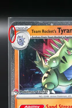 Team Rocket's Tyranitar (Pokemon Center Exclusive) 096/182 DMG (See Photos) - Image 2