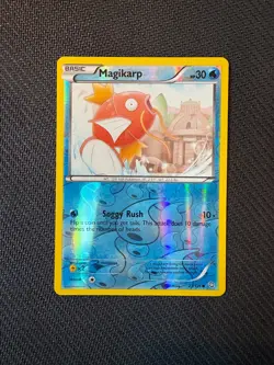 2012 Pokemon Black & White Dragons Exalted Magikarp Reverse Foil #23 NM - Image 1