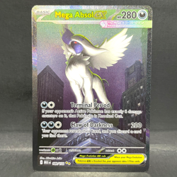 2025 POKEMON MEGA EVOLUTION MEGA ABSOL EX 180/132 SPECIAL ILLUSTRATION RARE - Image 1
