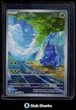 2023 POKEMON S&V PALDEA EVOLVED #194/193 HERACROSS ILLUSTRATION RARE - Image 1