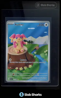 2025 POKEMON SV BLACK BOLT - BLK EN #151/086 AUDINO ILLUSTRATION RARE - Image 1