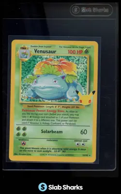 2021 POKEMON SWORD & SHIELD CELEBRATIONS #15/102 VENUSAUR CLASSIC COLLECTION - Image 1
