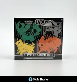 POKEMON TCG SWORD & SHIELD EVOLVING SKIES SEALED ELITE TRAINER BOX ETB - Image 1