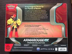 Pokemon TCG Armarouge EX Premium Collection Box New Factory Sealed - 6 Packs - Image 2