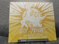 Pokemon Center Brilliant Stars Elite Trainer Box ETB New Factory Sealed - Image 1