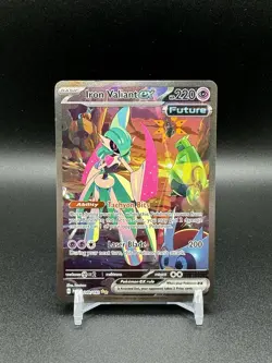 Iron Valiant ex 249/182 Sv04: Paradox Rift Holo Pack Fresh NM Pokemon TCG - Image 1