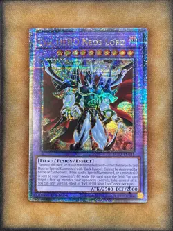 Yugioh Evil HERO Neos Lord SUDA-EN031 Quarter Century Rare 1st Ed NM - Image 1