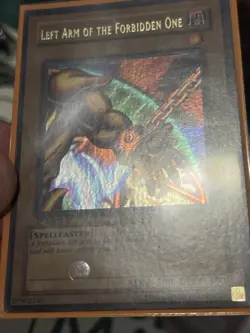 Left Arm of the Forbidden One LOB-123 The Legend of Blue Eyes 1st Edition - Image 5