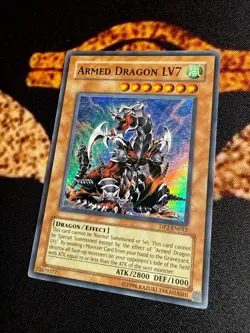🔥YUGIOH • ARMED DRAGON LV7 • SUPER RARE • DP2-EN012 • UNLIMITED • NM🔥 - Image 3