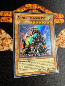 🔥YUGIOH • ARMED DRAGON LV7 • SUPER RARE • DP2-EN012 • UNLIMITED • NM🔥 - Image 4