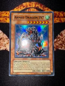 🔥YUGIOH • ARMED DRAGON LV7 • SUPER RARE • DP2-EN012 • UNLIMITED • NM🔥 - Image 5