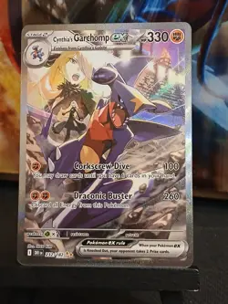 Cynthia's Garchomp EX 232/182 Sv10: Destined Rivals Pokemon Card NM - Image 4
