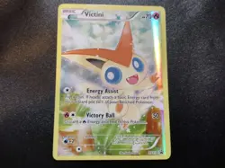 Victini XY117 Full Art Black Star Promo XY Generations Promo Pokemon Card HP - Image 1