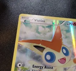 Victini XY117 Full Art Black Star Promo XY Generations Promo Pokemon Card HP - Image 3