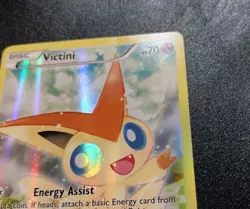 Victini XY117 Full Art Black Star Promo XY Generations Promo Pokemon Card HP - Image 4