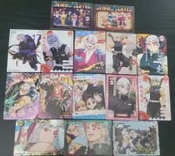 Tengen Uzui Demon Slayer Mixed Card Lot of 15 Cards CCG Anime Manga - Image 1