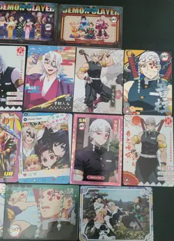 Tengen Uzui Demon Slayer Mixed Card Lot of 15 Cards CCG Anime Manga - Image 4