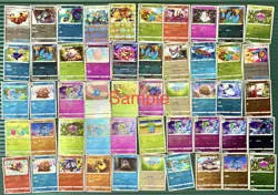 Random 1000 Lot All Pokeball Reverse Holo Japanese Pokemon Card Bulk NM sv11 - Image 3