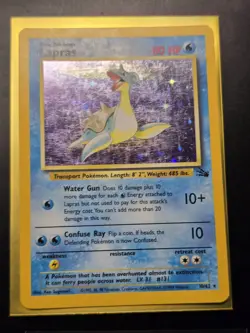 Pokemon Trading Cards Gengar Muk Lapras hypno Fossil Collection Lot - Image 4