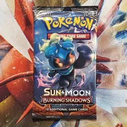 S&M Burning Shadows Booster Pack - Pokemon Cards - New & Sealed - Lot #306 - Image 1