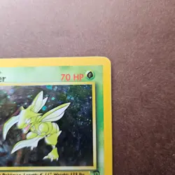 Scyther 017/130 Pokemon Base Set 2 Holo Rare Card - HP - Image 3