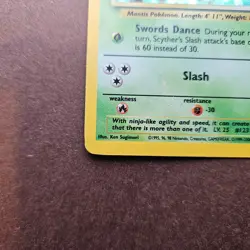 Scyther 017/130 Pokemon Base Set 2 Holo Rare Card - HP - Image 4