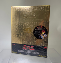 Yu-Gi-Oh Cards - MASTER COLLECTION SET VOLUME 1 (gold binder, 6 packs & 6 holos) 53334389679 - Image 1