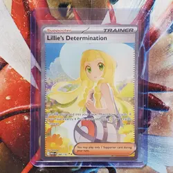 Lillie's Determination 184/132 - SIR - Mega Evolution - Pokemon Card - Lot #304 - Image 1